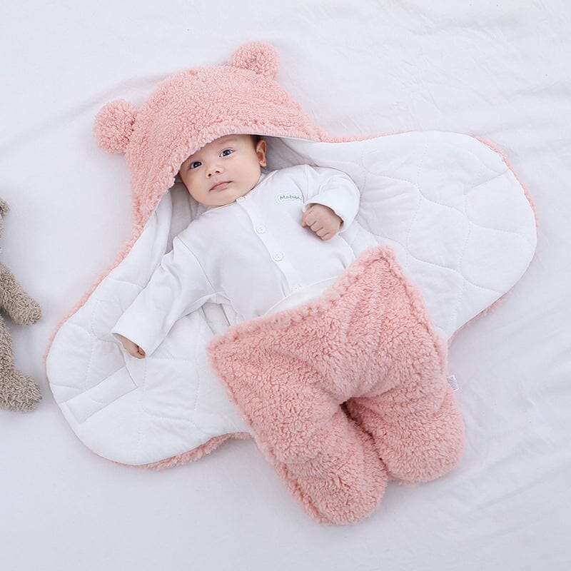 Cobertor de Ursinho para Bebê Dormir - Seguro e Confortável
