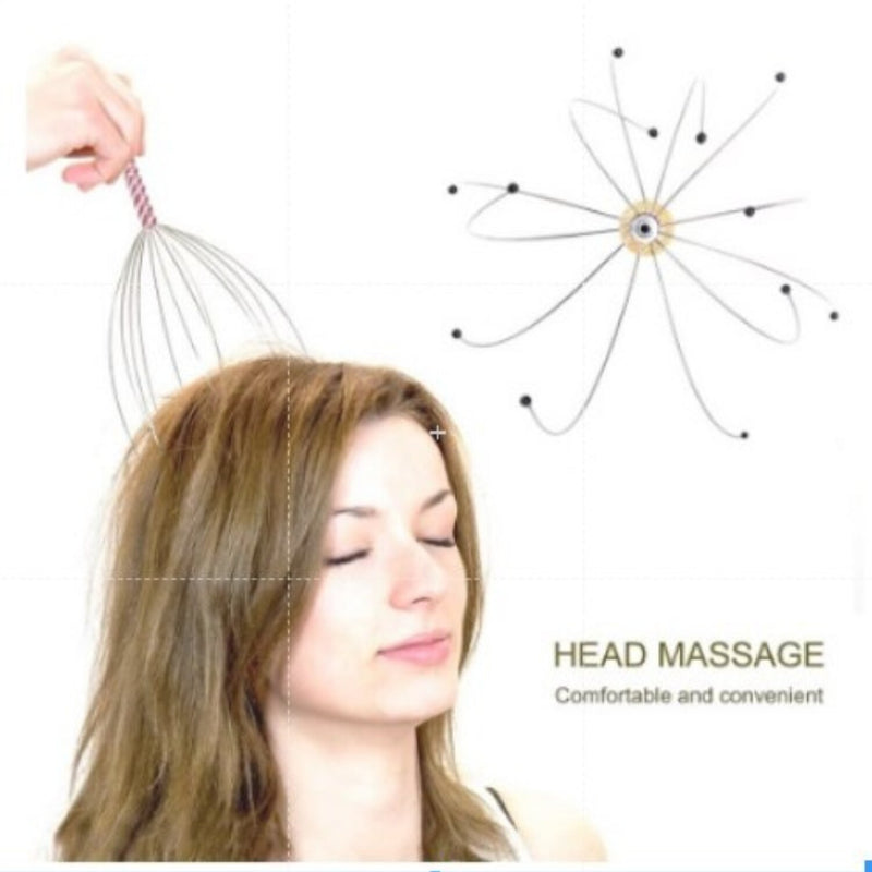 Massageador De Cabeça Portátil Couro Cabeludo