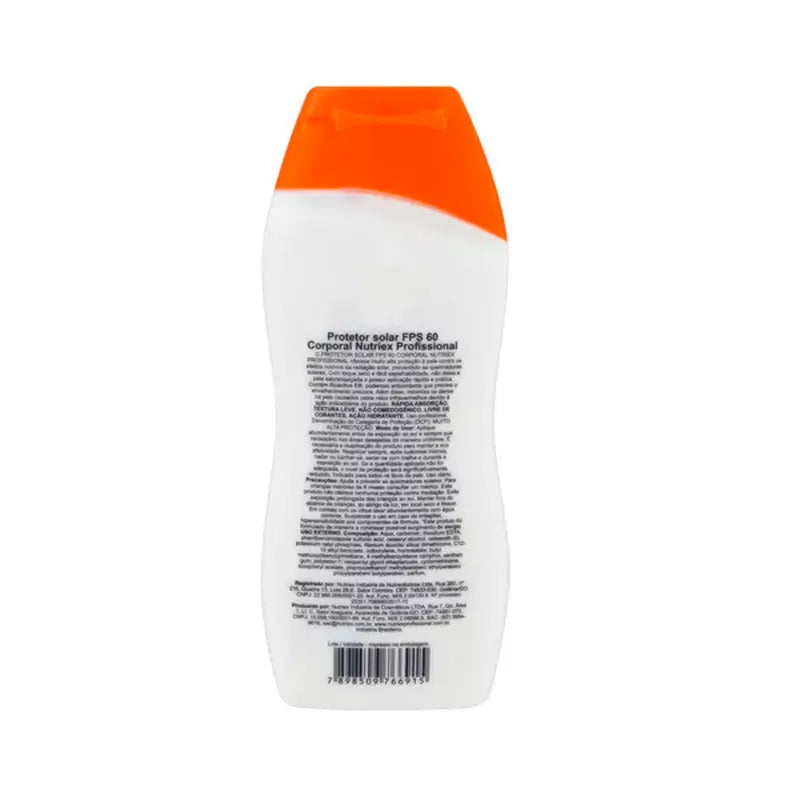 Protetor Solar FPS 60 120 ML