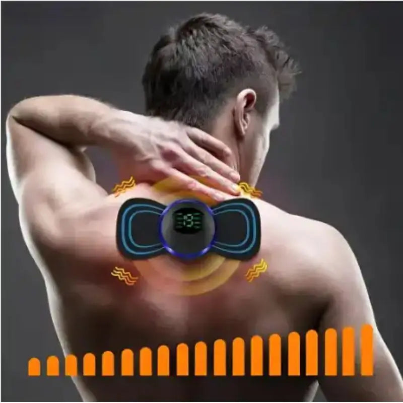 Massageador Mini EMS Estimulador Elétrico