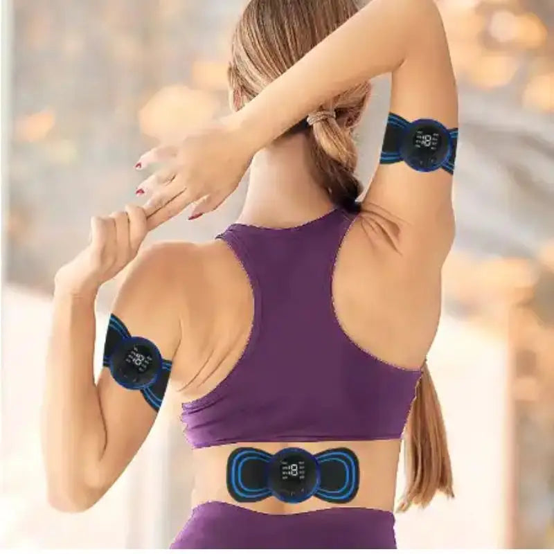 Massageador Mini EMS Estimulador Elétrico