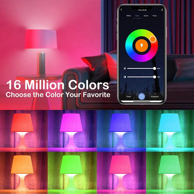 Lâmpada Bluetooth Led Caixa De Som 12W