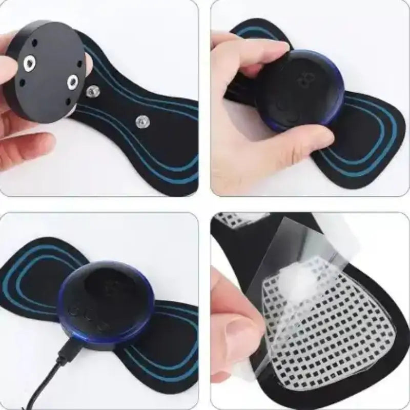 Massageador Mini EMS Estimulador Elétrico