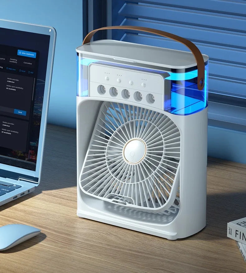 Ventilador Portátil De Umidificar O Ar