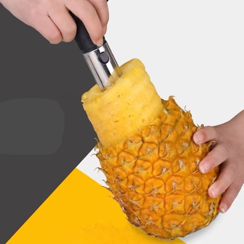 Cortador De Abacaxi , Aço inoxidável, Premium
