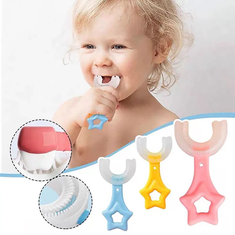 Escova De Dente Infantil U