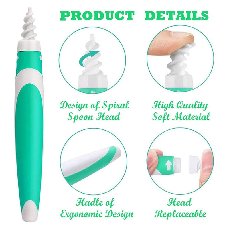 Utensílio De Remoção De Cera, De Silicone