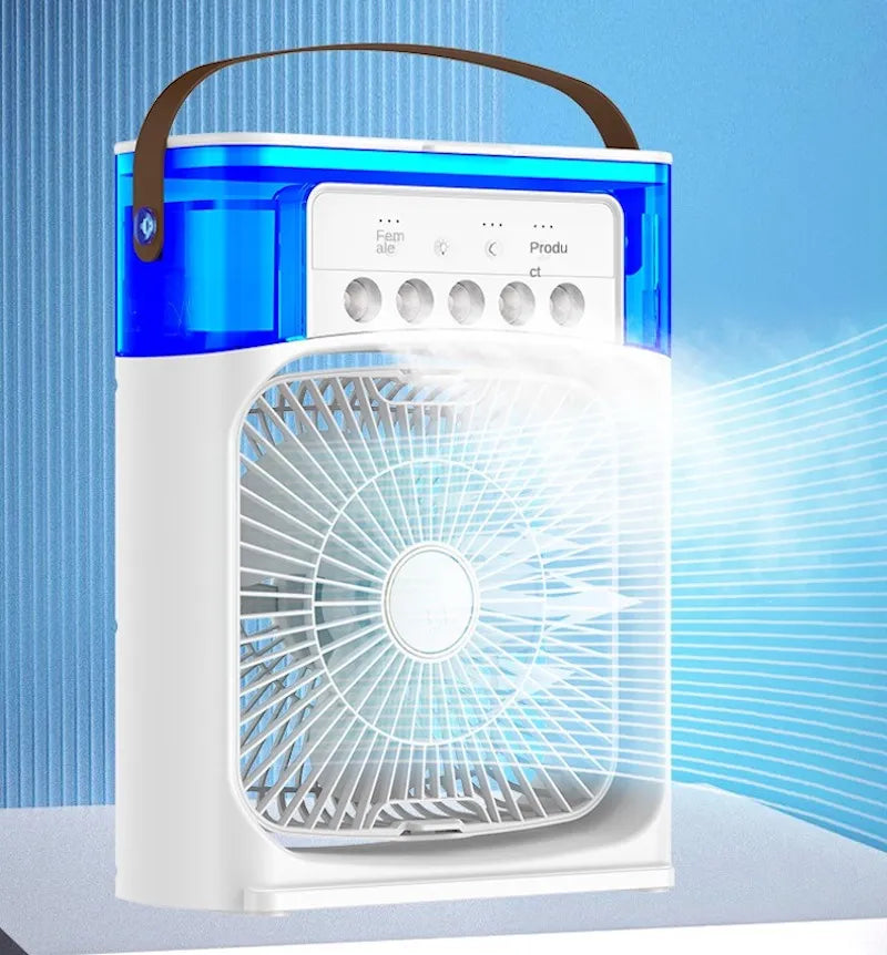 Ventilador Portátil De Umidificar O Ar
