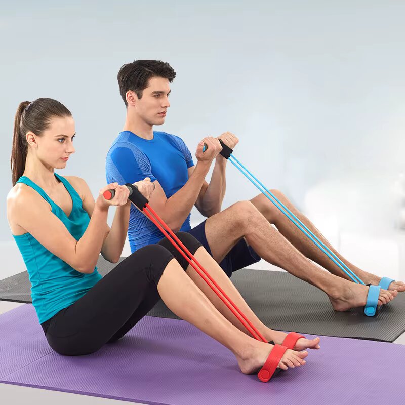 Elástico de Treino Fácil e Completo em Qualquer Lugar | Funcional | Prático | em Casa