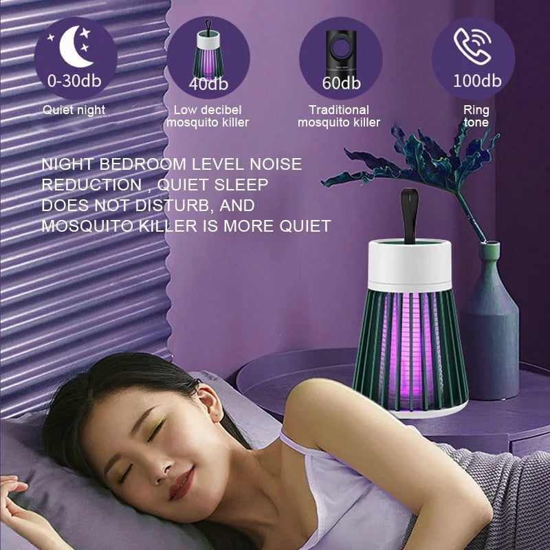 Luminaria Mata Mosquito Elétrica LED UV