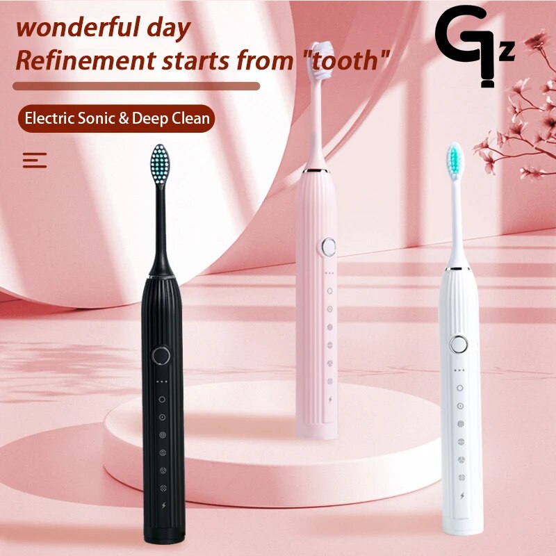Escova De Dente Elétrica GZ N105 Sonic USB