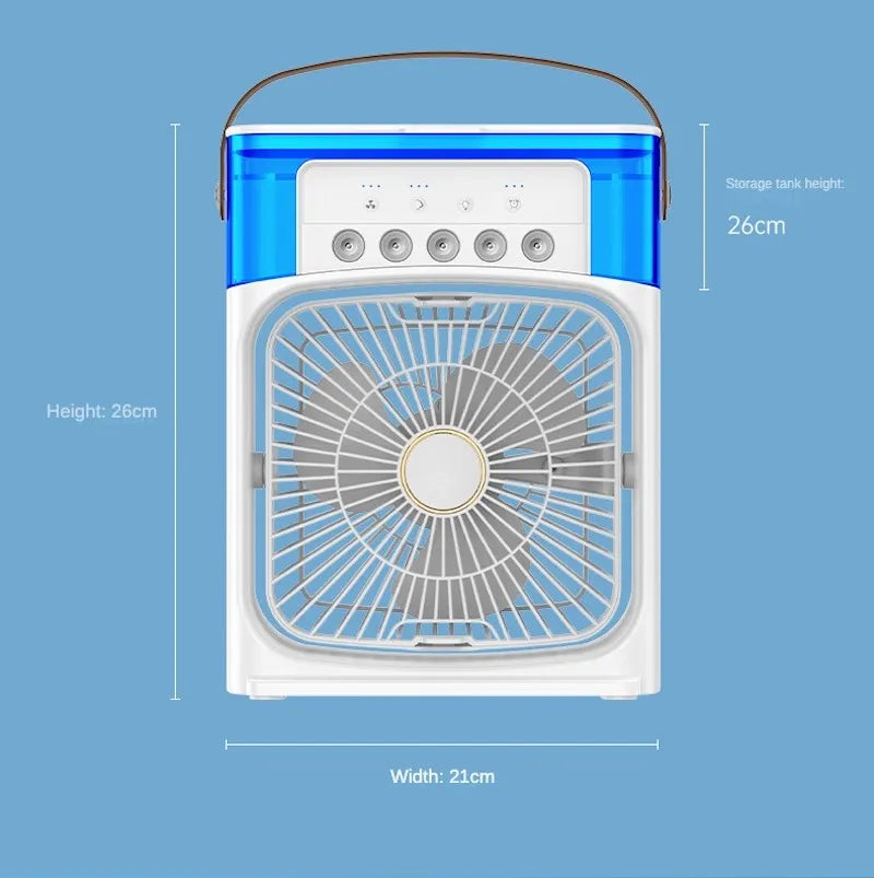 Ventilador Portátil De Umidificar O Ar