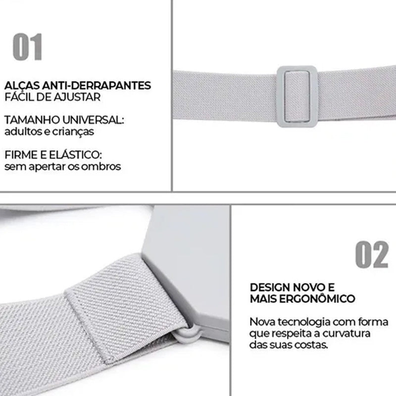 Colete Postural Com Sensor Inteligente